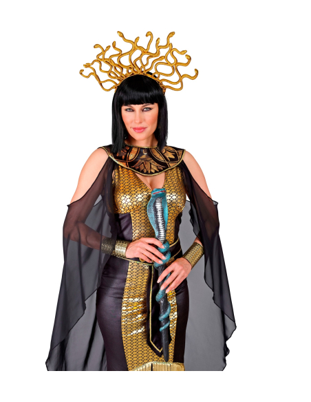 Sceptre Serpent Cobra 64 cm – L’accessoire royal pour un costume d'Égypte antique