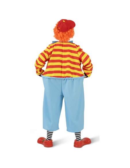 Déguisement Clown Adulte avec Cerceau et Nœud Papillon – Parfait pour Carnaval et Soirées à Thème