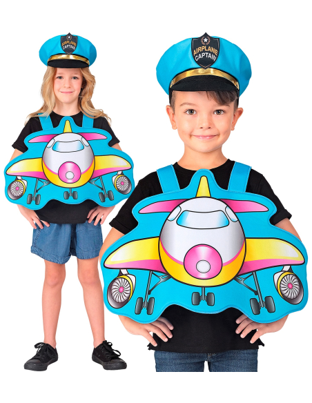 Déguisement Pilote d’Avion pour Enfant (3-5 ans) – Prêt à Décoller !