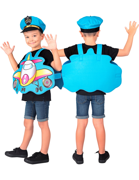 Déguisement Pilote d’Avion pour Enfant (3-5 ans) – Prêt à Décoller !