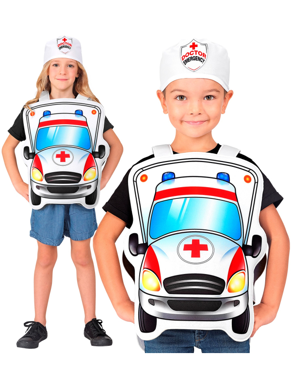 Déguisement Docteur des Urgences pour Enfant (3-5 ans) – Prêt à Sauver des Vies !