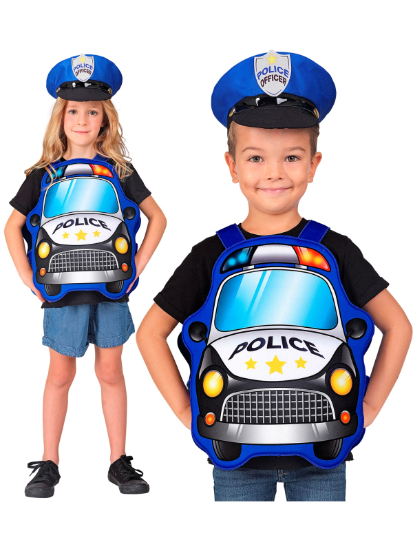 Déguisement de Policier pour Enfant de 3 à 5 ans