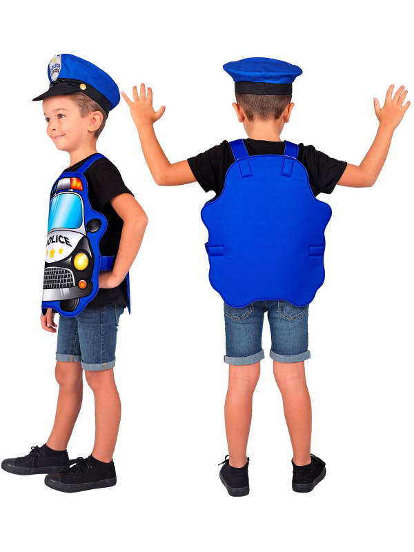 Déguisement de Policier pour Enfant de 3 à 5 ans