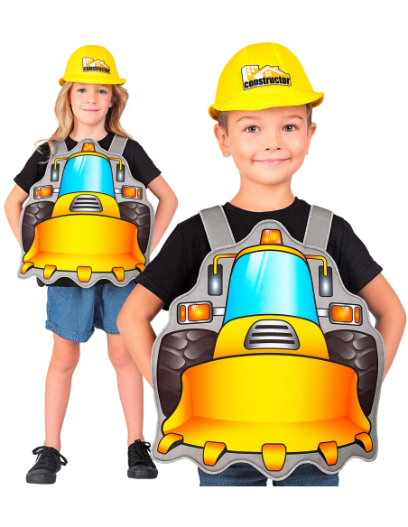 Déguisement d'Ouvrier du BTP pour Enfant de 3 à 5 ans