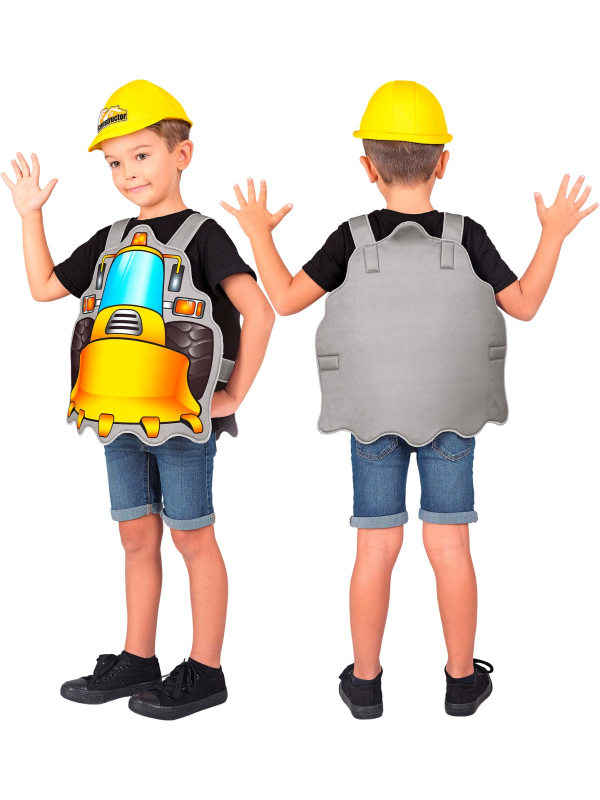Déguisement d'Ouvrier du BTP pour Enfant de 3 à 5 ans
