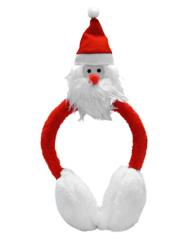 Cache-Oreilles Père Noël - Accessoire Festif pour Noël