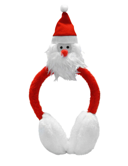 Cache-Oreilles Père Noël - Accessoire Festif pour Noël