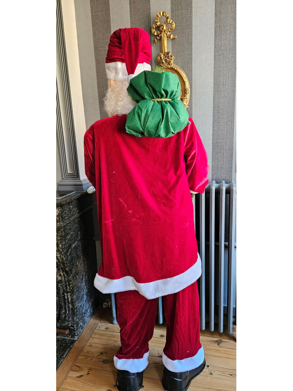 Automate Père Noël animé180 cm : Chante, Danse et Émerveille pour Noël !