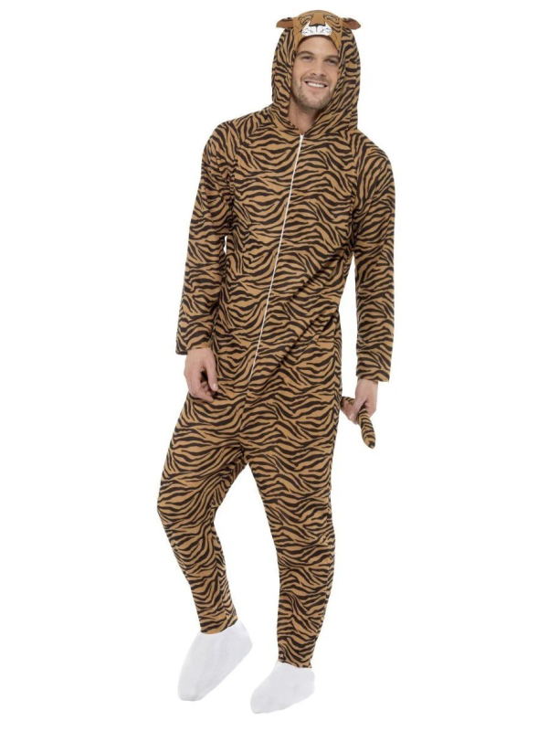 Déguisement Tigre Adulte - Combinaison Sauvage et Confortable