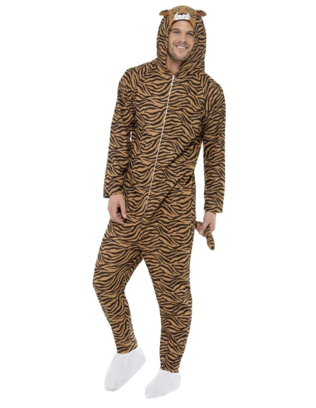 Déguisement Tigre Adulte - Combinaison Sauvage et Confortable