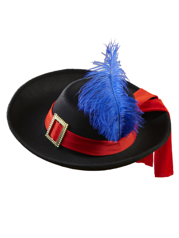 Chapeau de Mousquetaire pour Enfant - Accessoire Idéal pour Carnaval et Déguisement