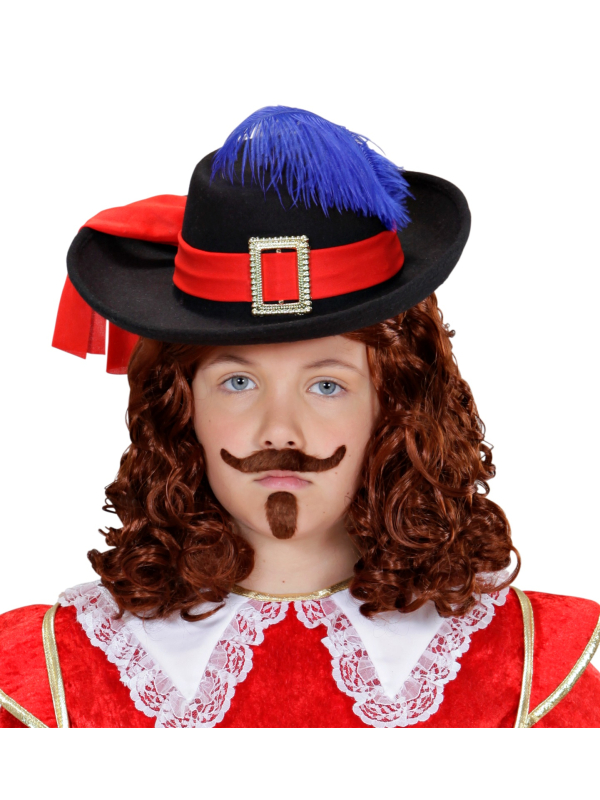Chapeau de Mousquetaire pour Enfant - Accessoire Idéal pour Carnaval et Déguisement