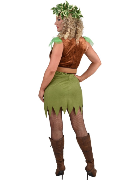 Déguisement de fée forêt enchantée pour femme - Idéal pour carnaval, soirées déguisées ou fêtes à thème fantasy.