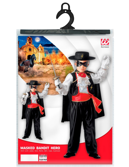 Déguisement de Zorro pour Enfant - Bandit Masqué