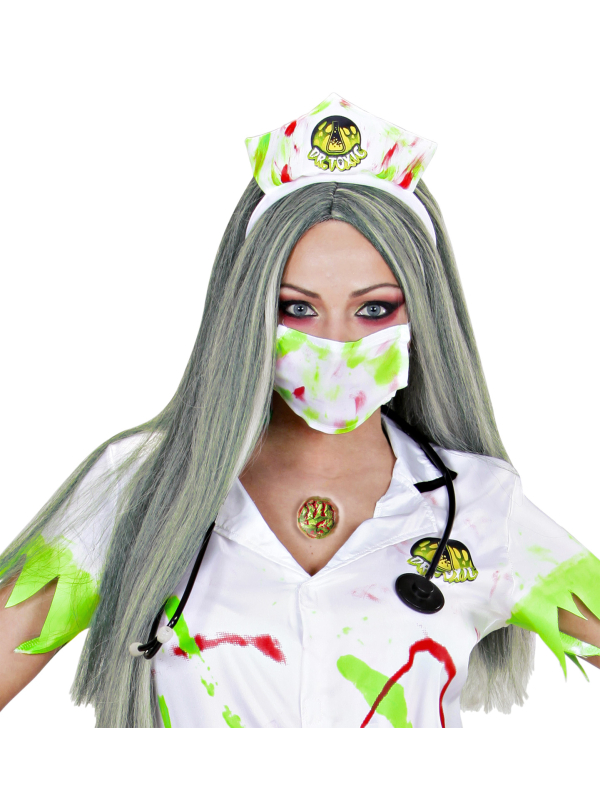 Plaie infectée et effet coupure pour maquillage Halloween - "Set Abrasions Toxiques Biohazard