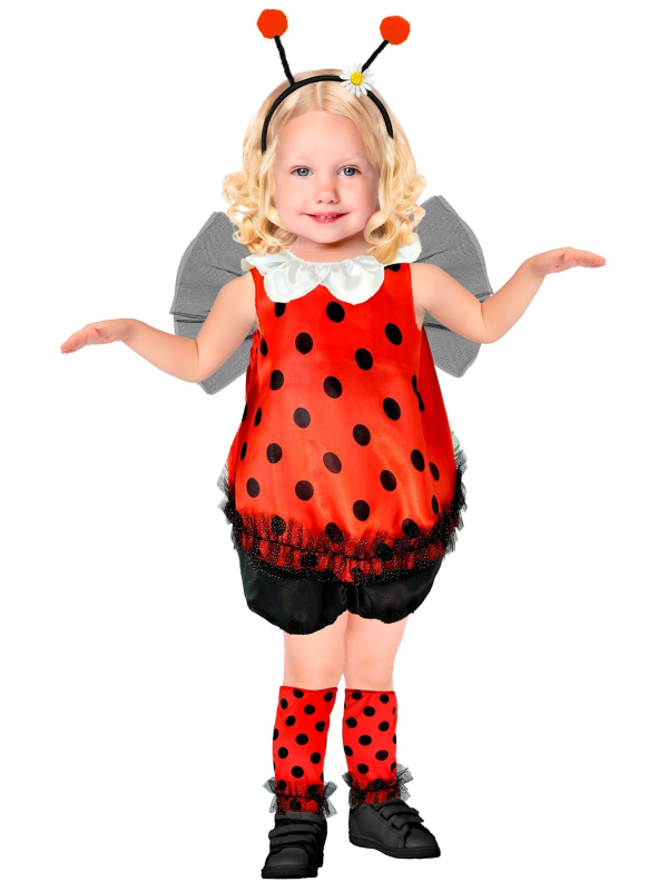 Déguisement de Coccinelle pour Fillette - Carnaval et Fêtes Costumées
