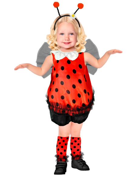 Déguisement de Coccinelle pour Fillette - Carnaval et Fêtes Costumées