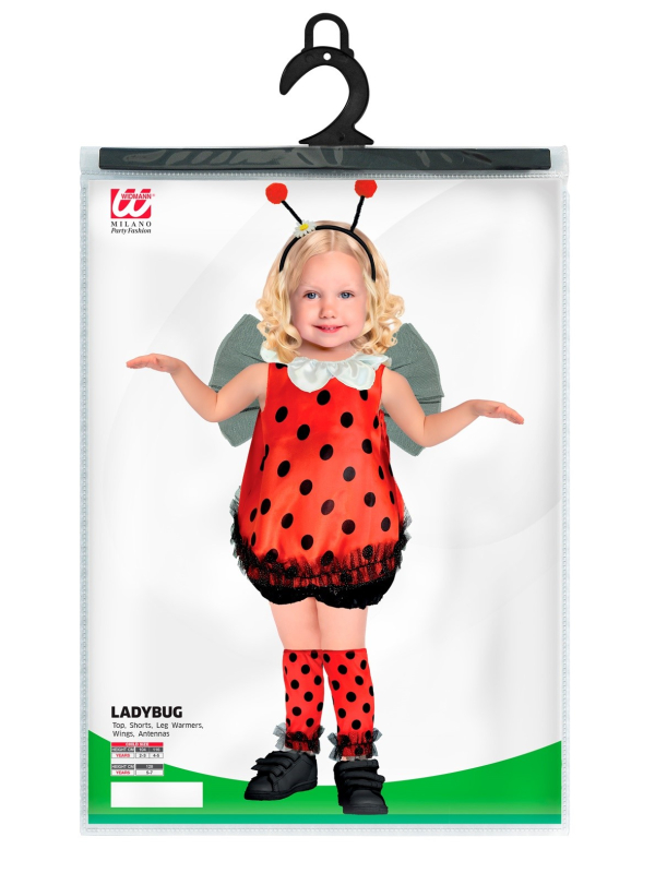 Déguisement de Coccinelle pour Fillette - Carnaval et Fêtes Costumées