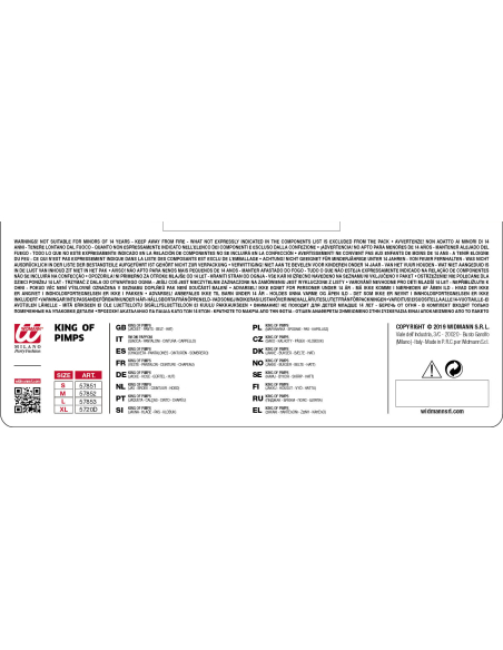 Déguisement Mac Velours rouge Homme (complet)