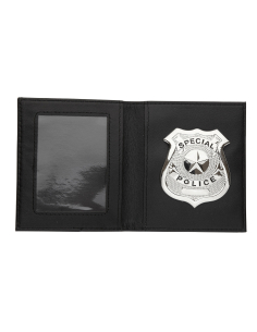 Portefeuille avec Badge de Police - Accessoire Authentique et Élégant 2
