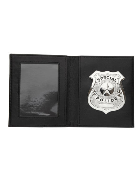Portefeuille avec Badge de Police - Accessoire Authentique et Élégant