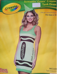Crayon Robe Débardeur avec Chapeau- License Crayola 2