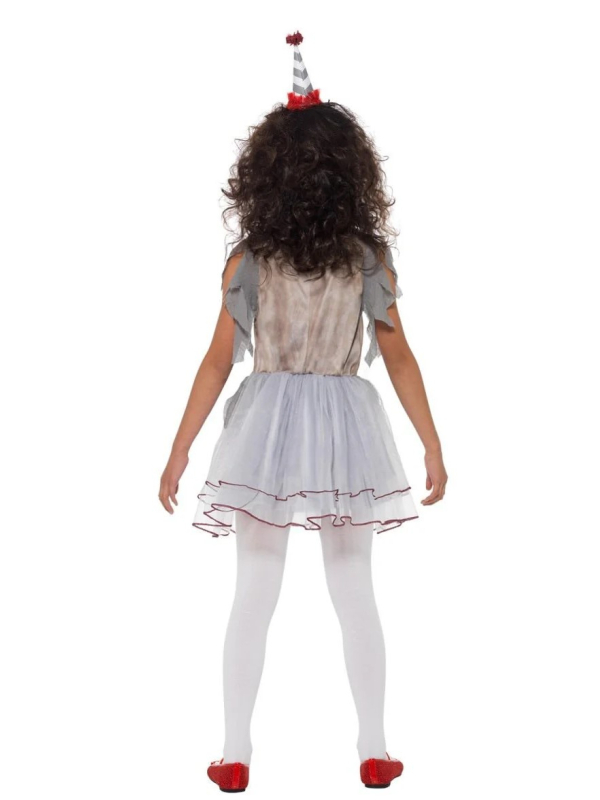 Déguisement fille de clown vintage (robe et serre-tête)