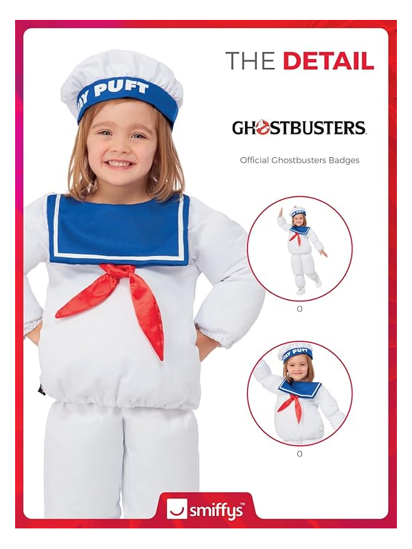 Déguisement Bibendum Chamallow SOS fantôme enfant