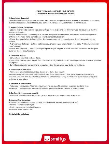 Cape Deluxe avec Capuche Tête d'Ours 4 -7 ans