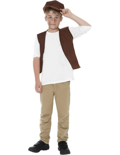 Set Enfant victorien (gilet et casquette)