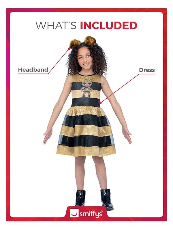 Déguisement de la poupée L.O.L Surprise!™ Deluxe Queen Bee