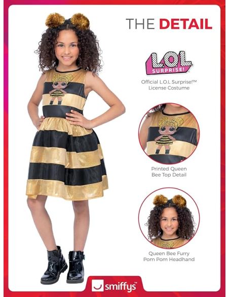 Déguisement de la poupée L.O.L Surprise!™ Deluxe Queen Bee