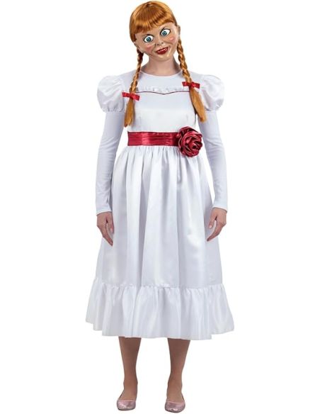 Déguisement d'Annabelle™ du Film d'Horreur Conjuring : Incarnez l'Horreur Suprême