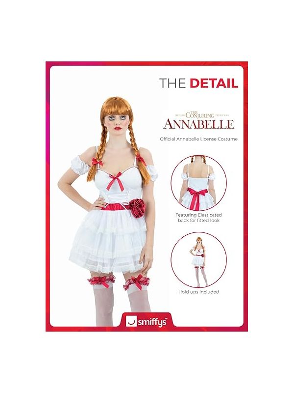 Déguisement d'Annabelle™ : Ensorcelant, Sexy et Terrifiant