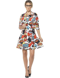 Costume Stand Out Suits Bande-Dessinée Femme