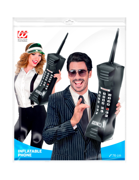 Téléphone Portable gonflable 76 cm - L’accessoire fun pour les accros aux réseaux sociaux