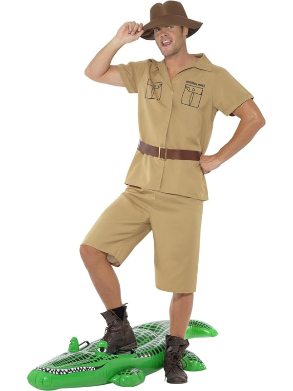 Déguisement Safari Homme (Short, chemise, ceinture, chapeau)