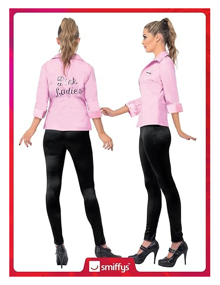 Veste Pink Ladies luxe Licence Grease