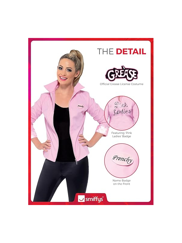 Veste Pink Ladies luxe Licence Grease