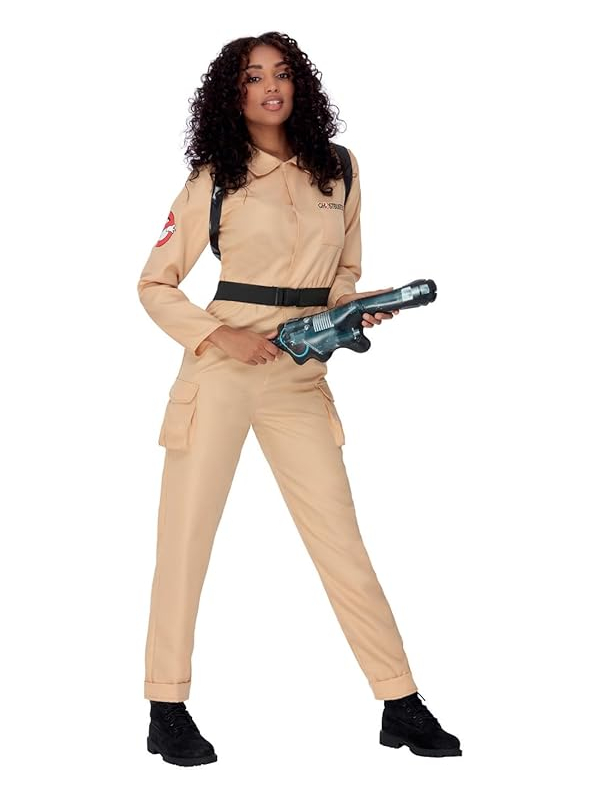 Déguisement Ghostbusters femme, Combinaison et sac à dos gonflable