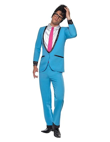Déguisement Années 50 Teddy Boy Homme (veste avec chemise et cravate, pantalon)