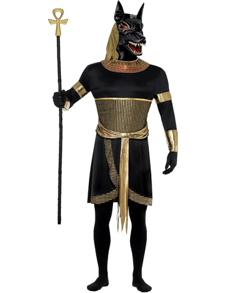 Déguisement Anubis le Chacal Homme - Mystère et Élégance égyptienne