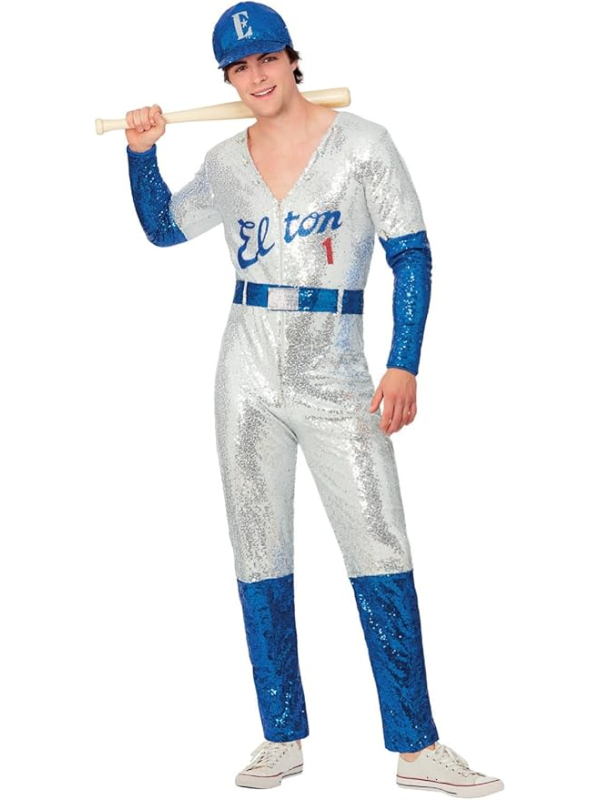 Déguisement Elton John Baseball (combinaison et casquette)