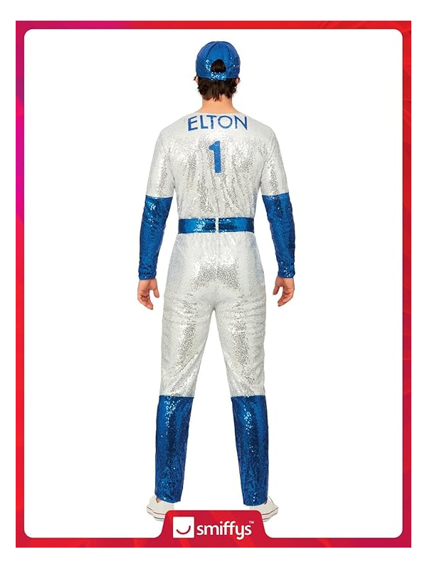 Déguisement Elton John Baseball (combinaison et casquette)