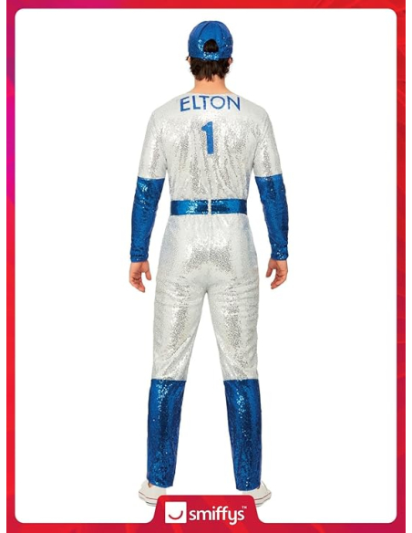 Déguisement Elton John Baseball (combinaison et casquette)