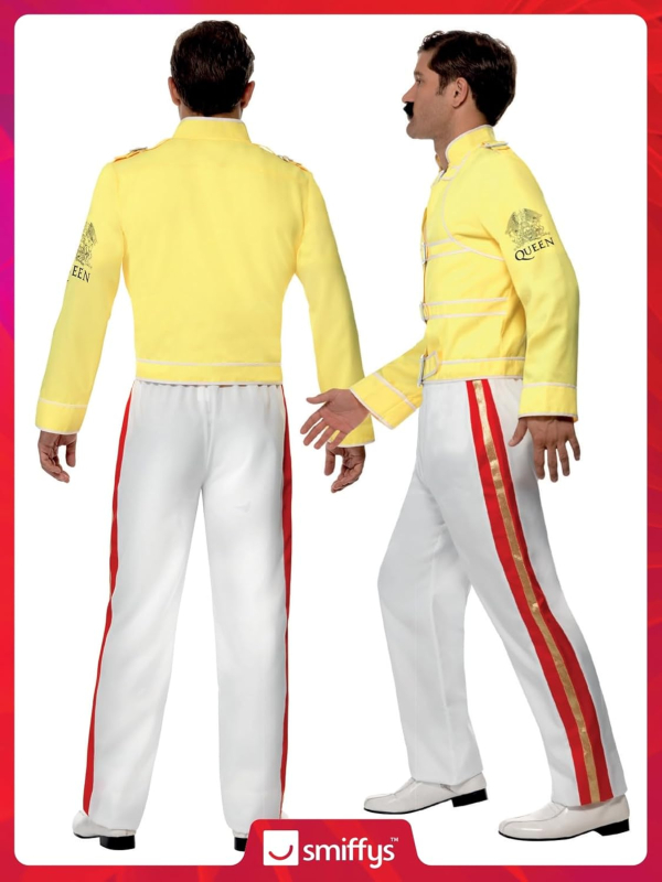 Déguisement Freddie Mercury Queen Licence Homme (veste, pantalon)