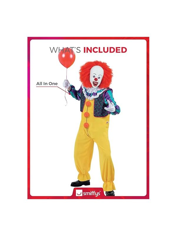 Devenez Pennywise : Le Déguisement Effrayant de l'Iconique Clown pour Halloween