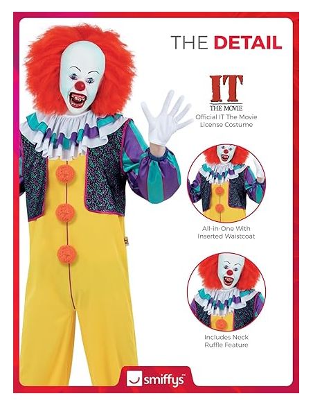 Devenez Pennywise : Le Déguisement Effrayant de l'Iconique Clown pour Halloween