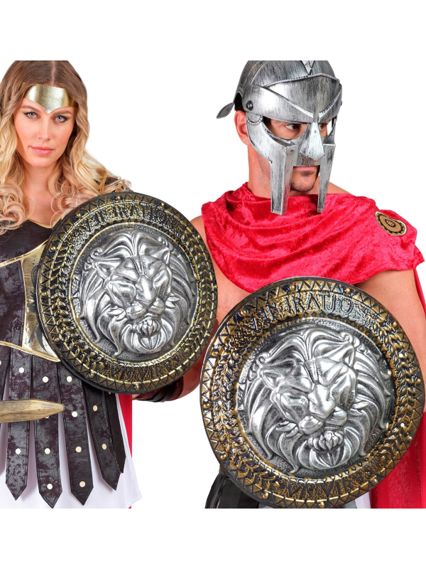 Bouclier 44,5 cm - Idéal pour gladiateur et chevalier