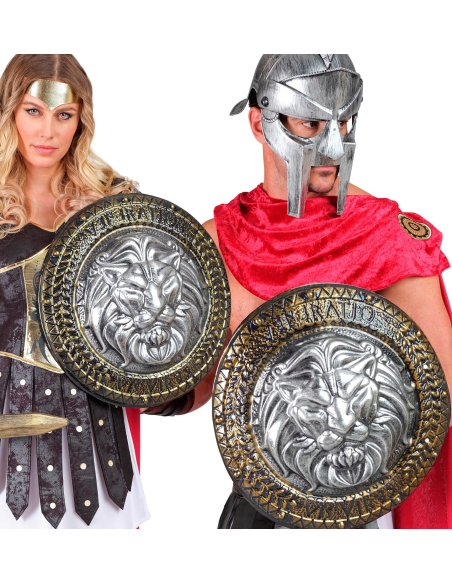 Bouclier 44,5 cm - Idéal pour gladiateur et chevalier
